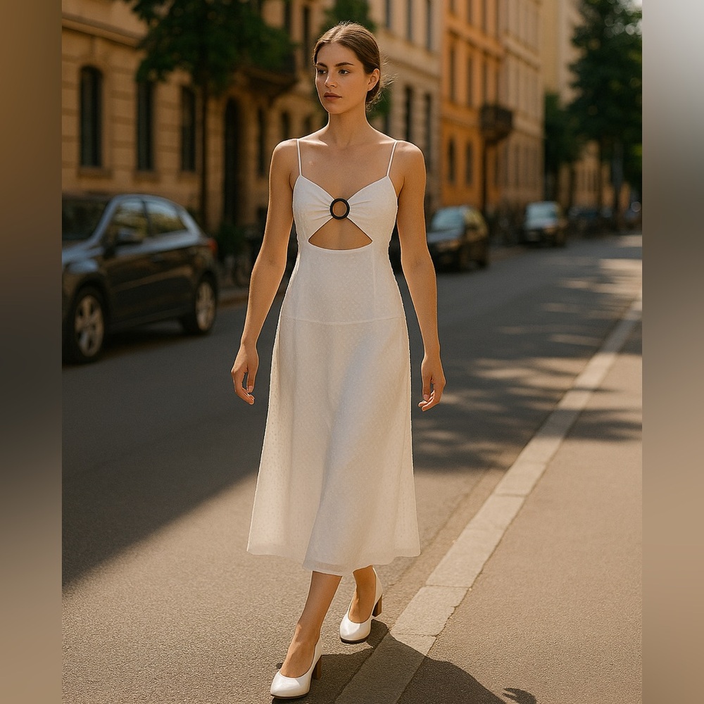 revolve fame and partners cut out maxi dress vacation Aug sale